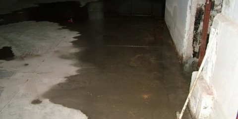 Voda v suterénu soukromého domu - co dělat pro vyřešení problému